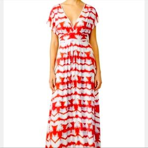 Flowy Patterned Maxi Dress NWOT
